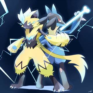 Shiny Lucario wallpaper