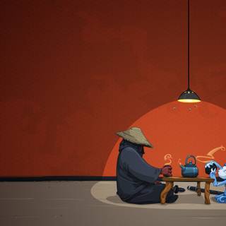 Chinese tea wallpaper