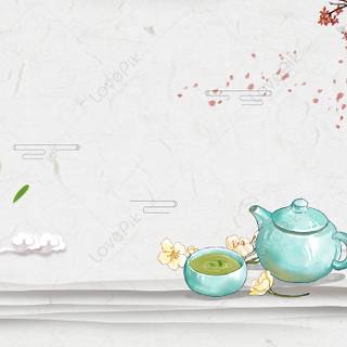 Chinese tea wallpaper
