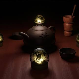 Chinese tea wallpaper