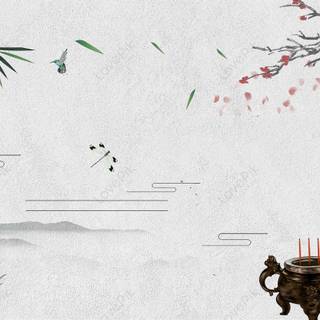 Chinese tea wallpaper