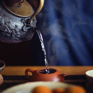 Chinese tea wallpaper