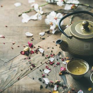 Chinese tea wallpaper