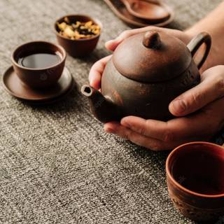 Chinese tea wallpaper