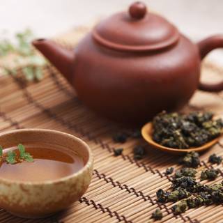 Chinese tea wallpaper