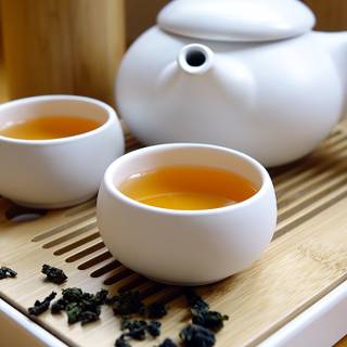 Chinese tea wallpaper
