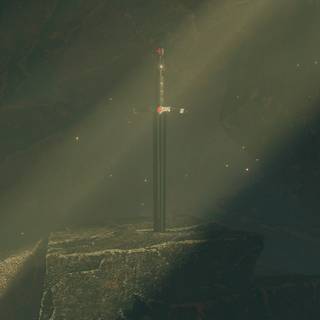 Sword in stone wallpaper