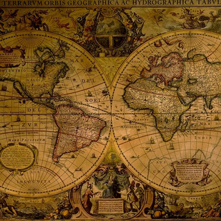 Ancient maps wallpaper