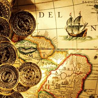 Ancient maps wallpaper