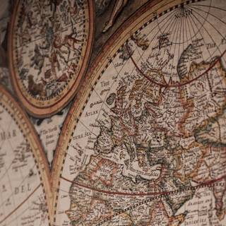 Ancient maps wallpaper