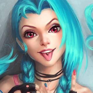 LoL Jinx wallpaper
