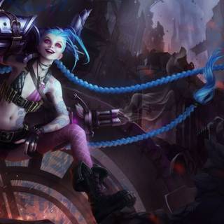 LoL Jinx wallpaper