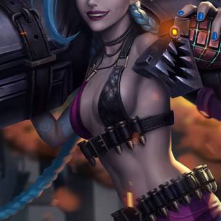 LoL Jinx wallpaper