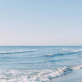 Blue aesthetic summer wallpaper