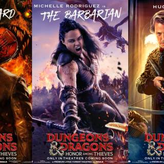 Dungeons and Dragons movie 2023 wallpaper