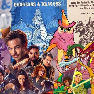 Dungeons and Dragons movie 2023 wallpaper