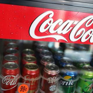 Coca Cola 2023 logo wallpaper