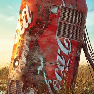 Coca Cola 2023 logo wallpaper