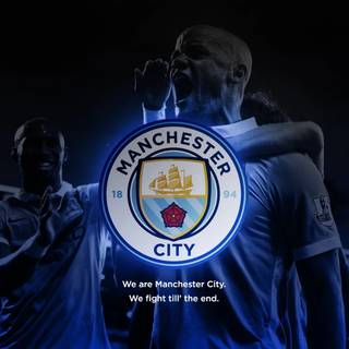 Man City logo 2023 wallpaper