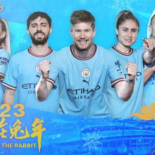 Man City logo 2023 wallpaper