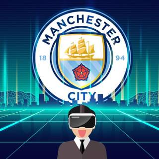 Man City logo 2023 wallpaper