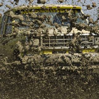 Muddy truck wallpaper