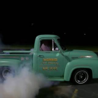 Truck burnout wallpaper