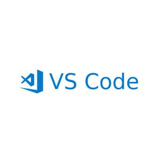 Visual Studio Code logo wallpaper