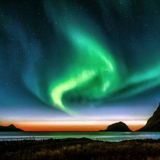 Norway Northern lights wallpaper