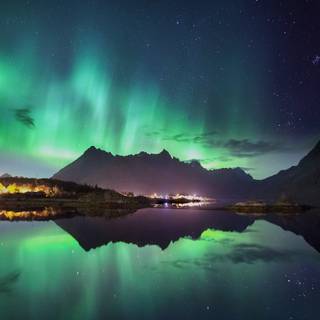 Norway Northern lights wallpaper