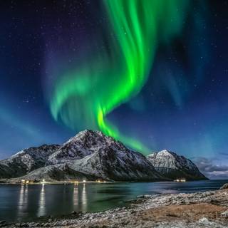 Norway Northern lights wallpaper