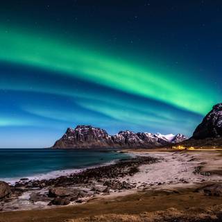 Norway Northern lights wallpaper