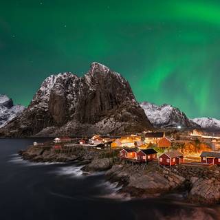 Norway Northern lights wallpaper