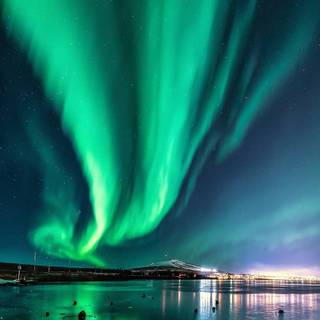 Norway Northern lights wallpaper