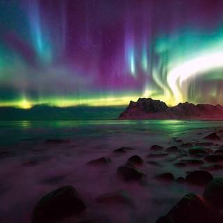 Norway Northern lights wallpaper