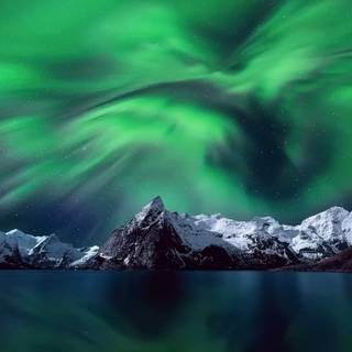 Norway Northern lights wallpaper
