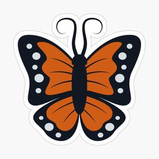 Monarch butterfly cartoon wallpaper