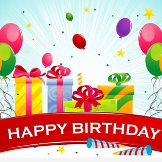 Happy birthday card wallpaper