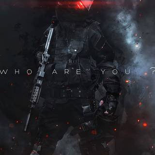 Sci fi soldier wallpaper