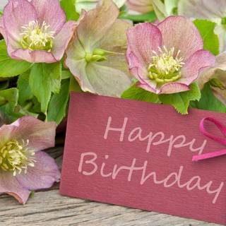 Happy birthday card wallpaper