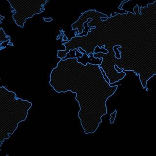 Dark world map wallpaper