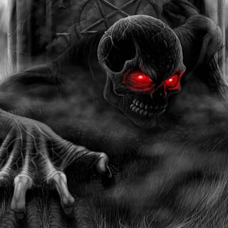 Dangerous ghost wallpaper