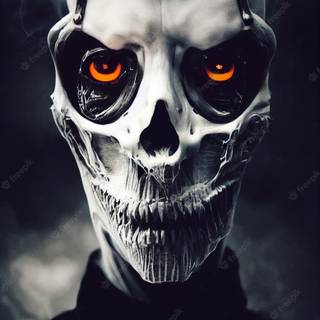 Dangerous ghost wallpaper