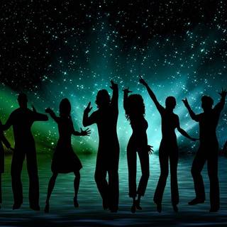 Party poster wallpaper