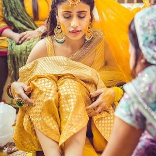 Haldi ceremony wallpaper