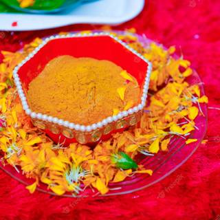 Haldi ceremony wallpaper