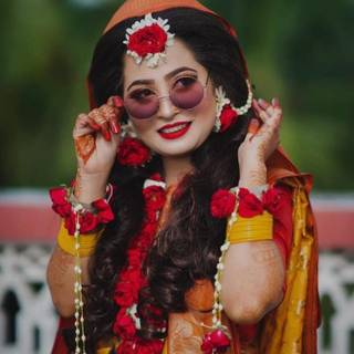 Haldi ceremony wallpaper