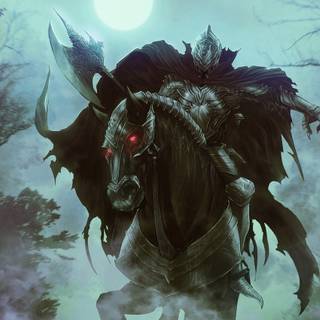 Ghost horse wallpaper