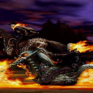 Ghost horse wallpaper