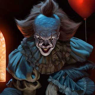 It The Dancing Clown wallpaper